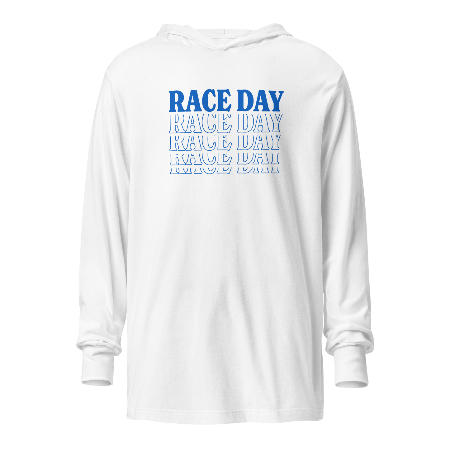 Race Day Hooded Long-Sleeve Tee
