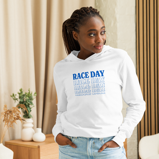 Race Day Hooded Long-Sleeve Tee