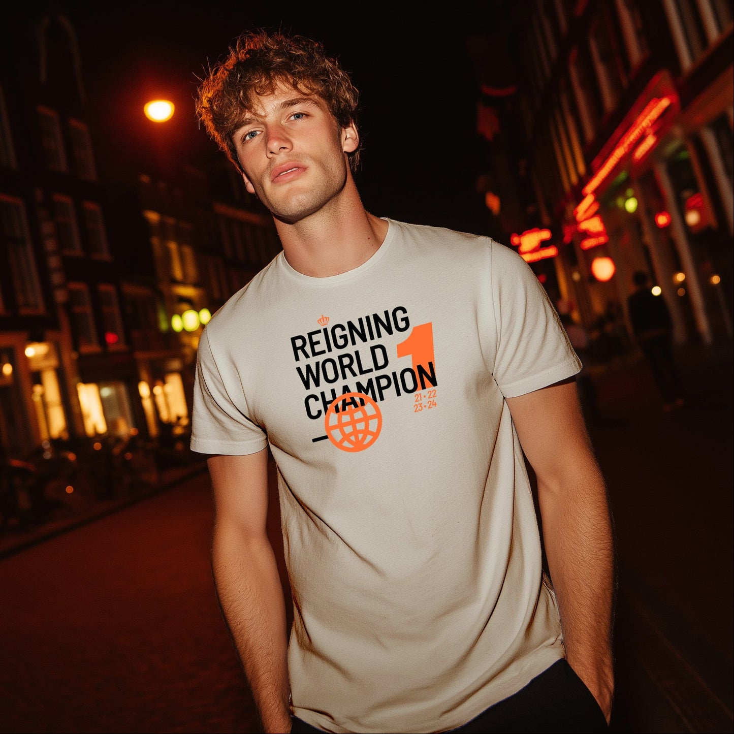 #1 Verstappen Reigning World Champion T-Shirt