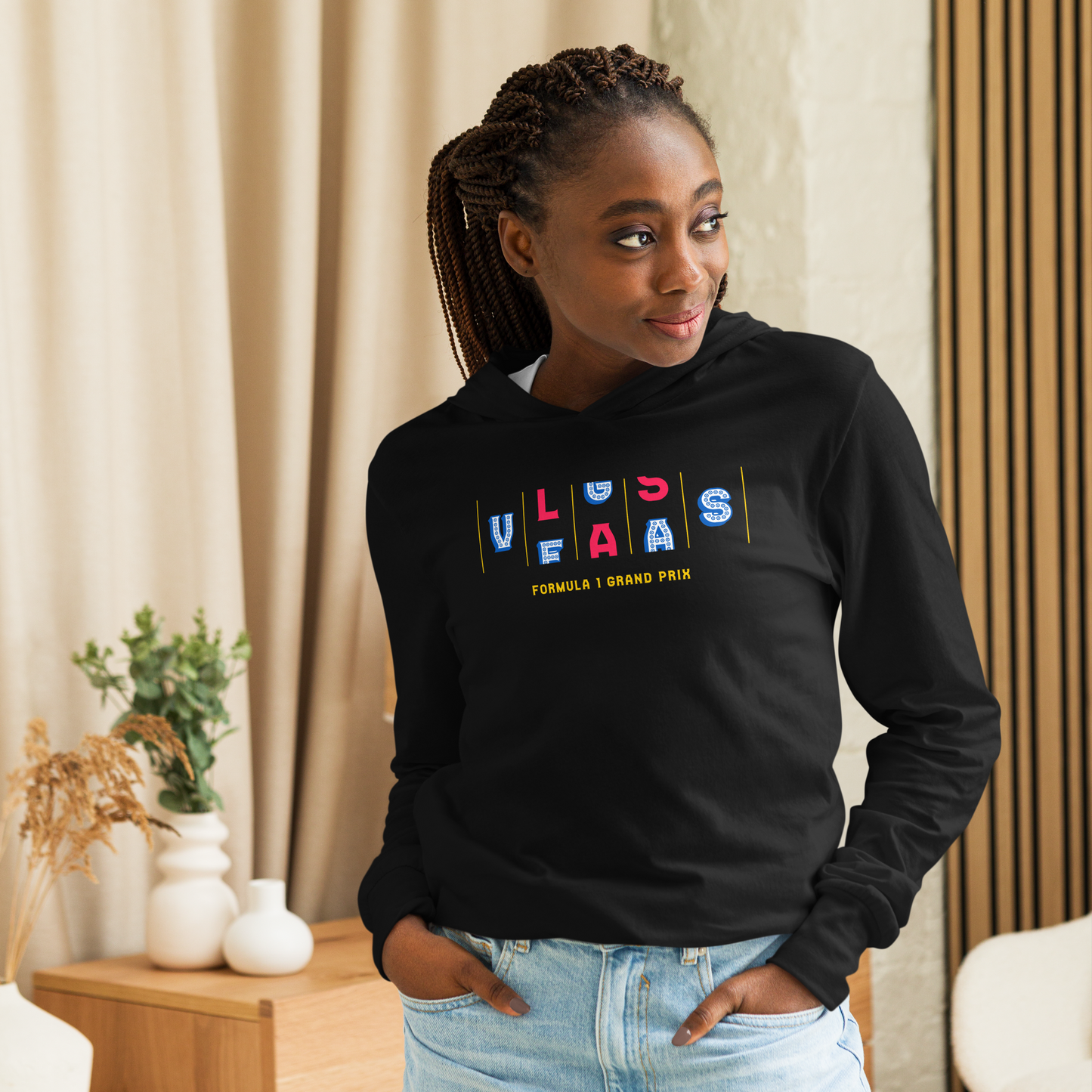 Las Vegas Grand Prix Hooded Long-Sleeve Tee