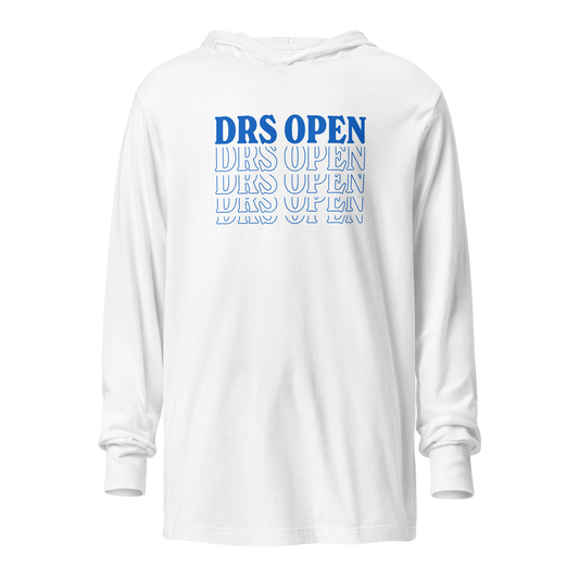 DRS Open Hooded Long-Sleeve Tee