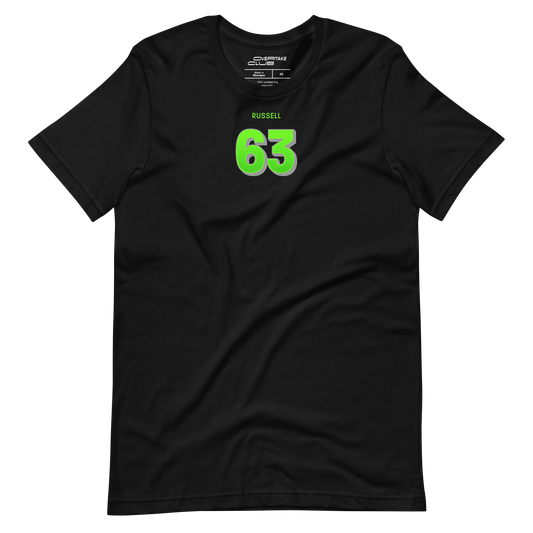 Driver Support T-Shirt #63 Russell