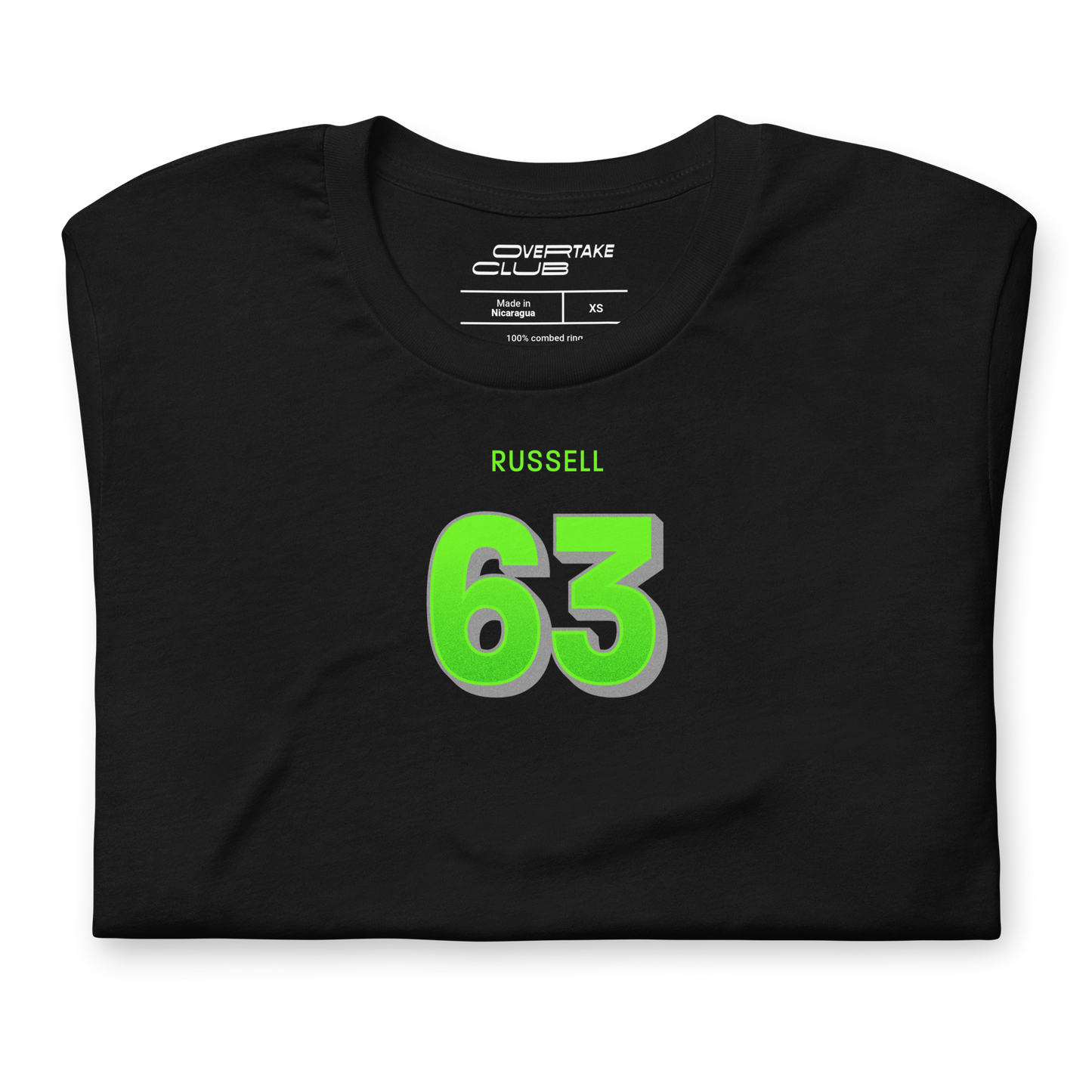 Driver Support T-Shirt #63 Russell