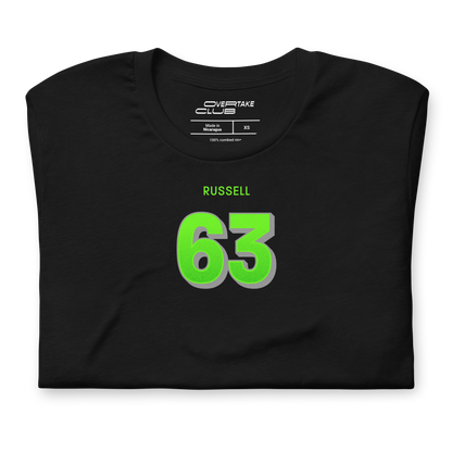 Driver Support T-Shirt #63 Russell