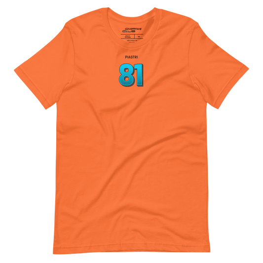 Driver Support T-Shirt #81 Piastri